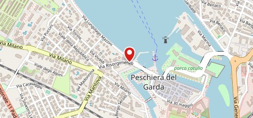 Peschiera del garda sulla mappa