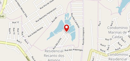 Pesk Pag dos Amigos no mapa