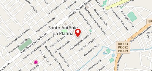 Pesqueiro Recanto Bonito no mapa