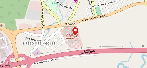 Petiscaria no mapa