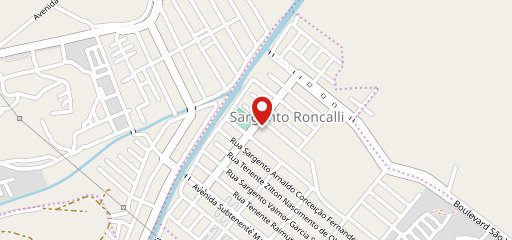 Petiscaria Roncalli no mapa