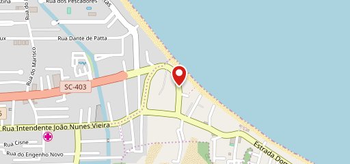 Restaurante Petisqueira no mapa