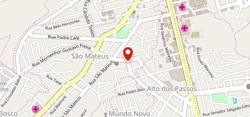 Petisqueria Sao Mateus no mapa