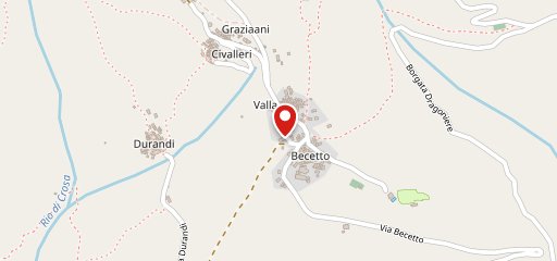 Albergo Ristorante Bar del Becetto sulla mappa