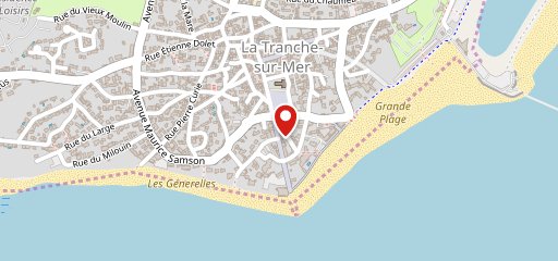 Phare West sur la carte