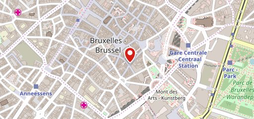 Phenix Bar Brussels sur la carte