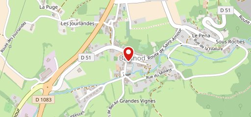 Restaurant Philippe Bouvard sur la carte