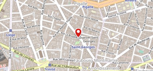 Phô Saint-Georges sur la carte