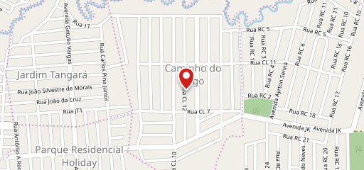 Piacere pizzaria delivery no mapa