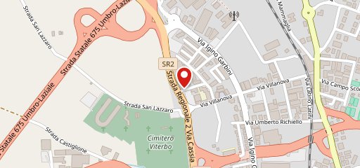 Piadina Piú Viterbo sulla mappa