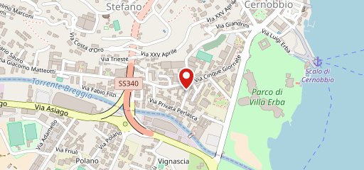 Piadineria artigianale di Cernobbio sulla mappa