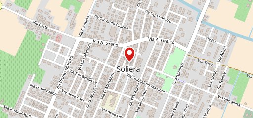 Piadineria Butega Romagnola Soliera sulla mappa