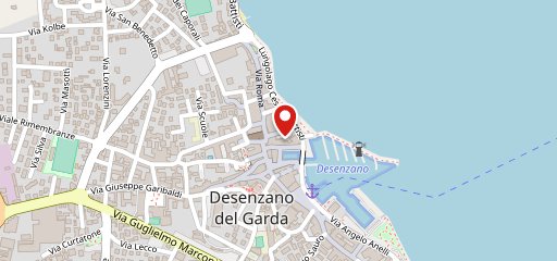 Piadineria del lago Desenzano del garda sulla mappa