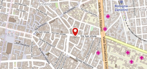 Piadineria San Vitale sulla mappa