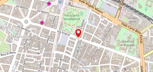 Soleluna Piadineria Bologna sulla mappa