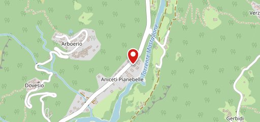 Pianebelle sur la carte