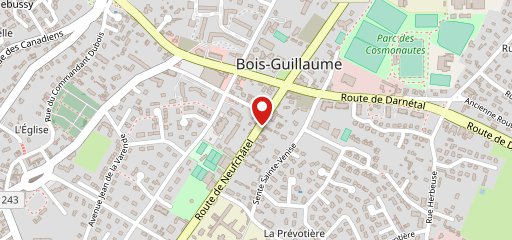 Piano Crêpes Bois Guillaume Rouen sur la carte