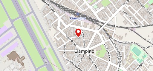 Piazza degli Artisti Ciampino sulla mappa