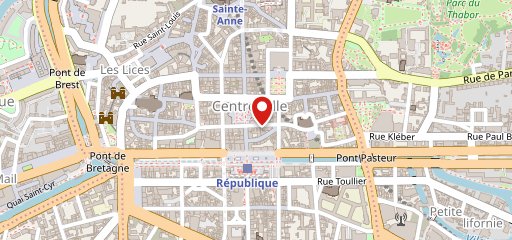 Le Piccadilly sur la carte