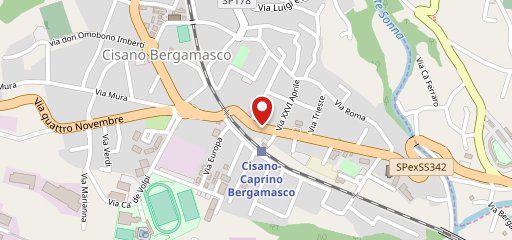 Piccolo bar Cisano Bergamasco sulla mappa