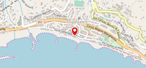 Piccolo Bar Ospedaletti sulla mappa