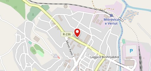 Pizzeria Mrvica sur la carte