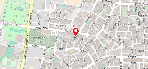 פיצה בר sur la carte