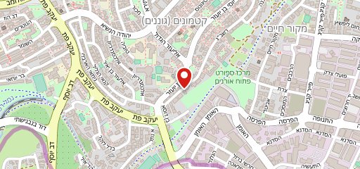 פיצה עוז sur la carte