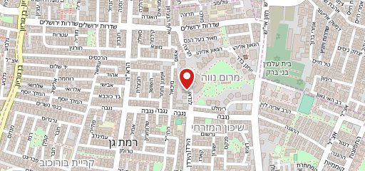 פיצה האט- מרום נוה רמת גן sur la carte