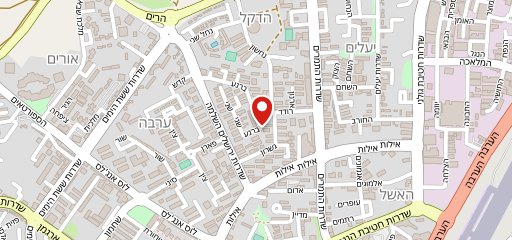 פיצה ניניו sur la carte