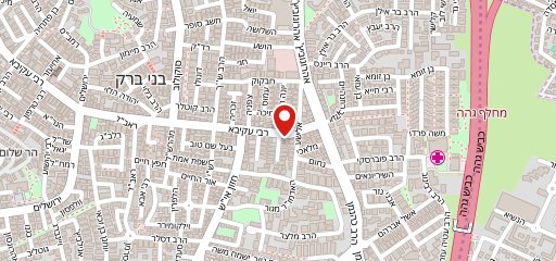 פיצה קשת סניף בני ברק sur la carte