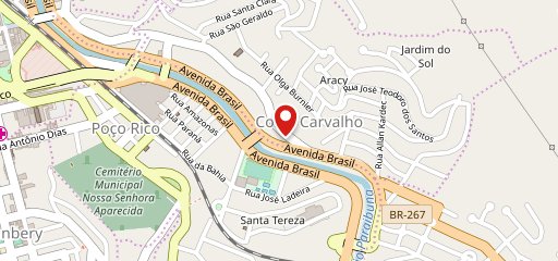 Casa Capri Tratoria no mapa