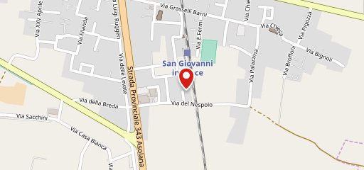 PierGì Pizza San Giovanni in Croce sulla mappa