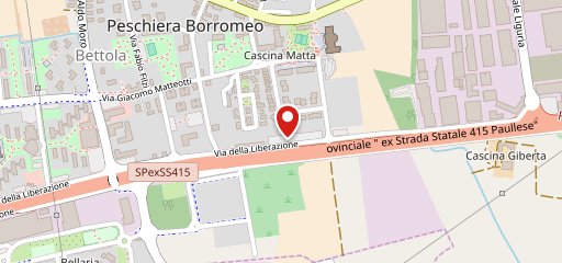 Pizzeria Biancaneve Peschiera Borromeo sulla mappa