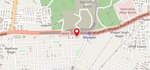 Pillar No. 620, Miyapur Metro station on map