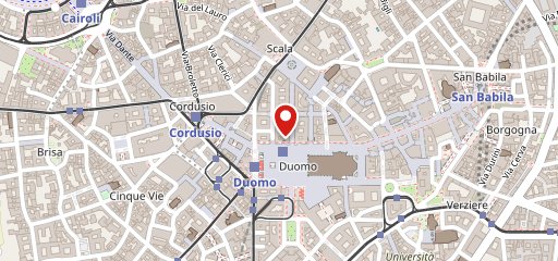 Pino in Duomo sulla mappa