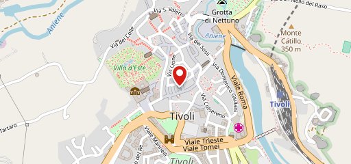 Pinsitaly Tivoli sulla mappa