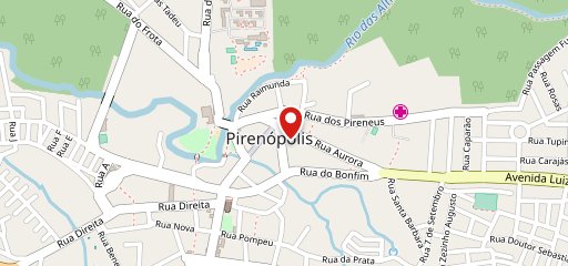 Pitoresco Café no mapa