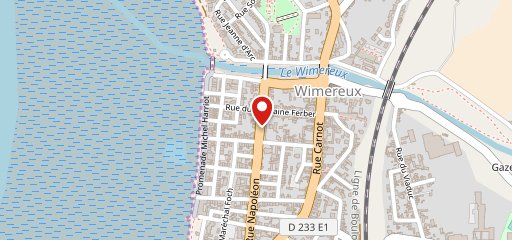 Le Pirate Wimereux sur la carte