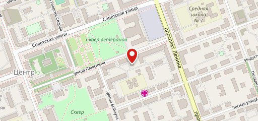 Пироговая sur la carte