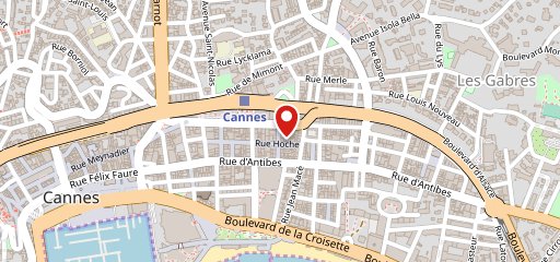 Pitadine Cannes sur la carte