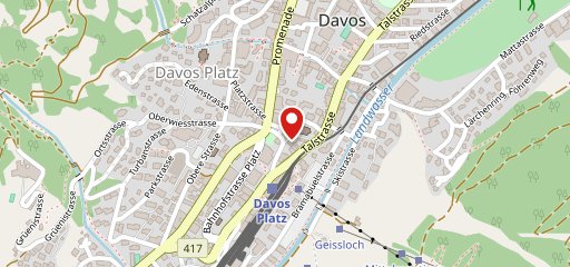 Piz Piz Davos sulla mappa