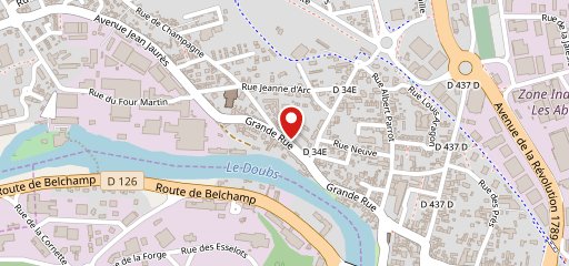 Pizz'à Dom sur la carte