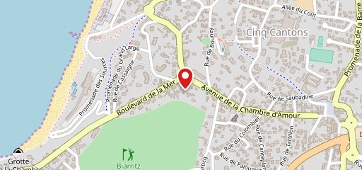 Pizz'After Beach Anglet sur la carte