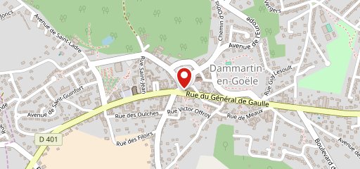 Pizza 2000 Pizzeria Livraison à Domicile Dammartin en Goele Othis Longperrier Saint-mard Rouvres sur la carte