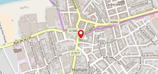 Pizza and Co Halluin sur la carte