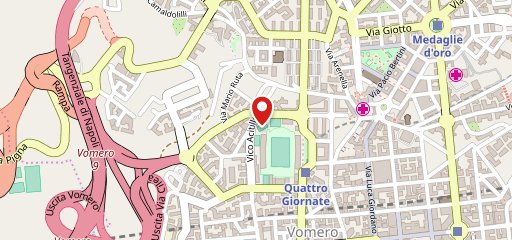 Pizz a' street di Luciano Sorbillo Vico Acitillo sulla mappa