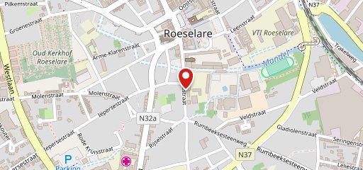 Pizza Aversa Roeselare sur la carte