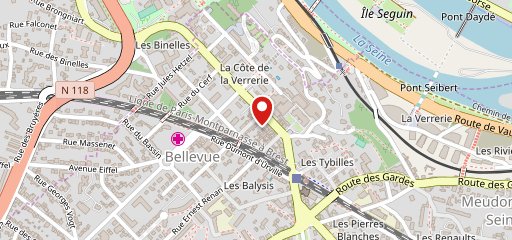 Pizza Bell sur la carte