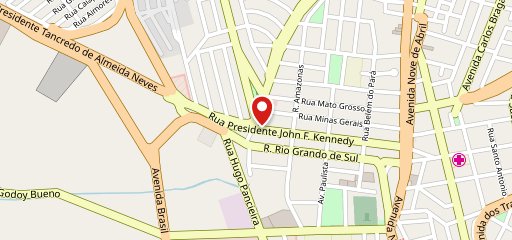 Pizza Bella DELIVERY no mapa